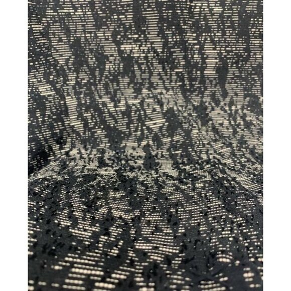 Calvin Klein Jacket Blazer 6 Black Jacquard Women - Picture 6 of 9